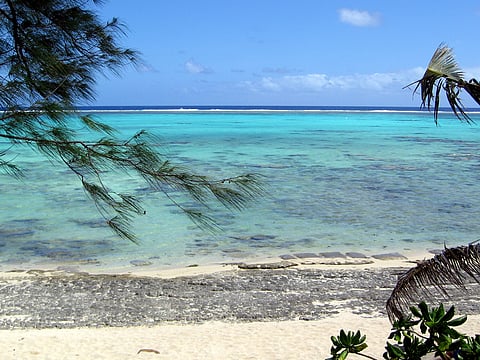 One can explore the vast lagoon and various coral reefs in Cook Islands