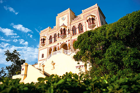 The 100-acre Maharaja's Palace Estate 