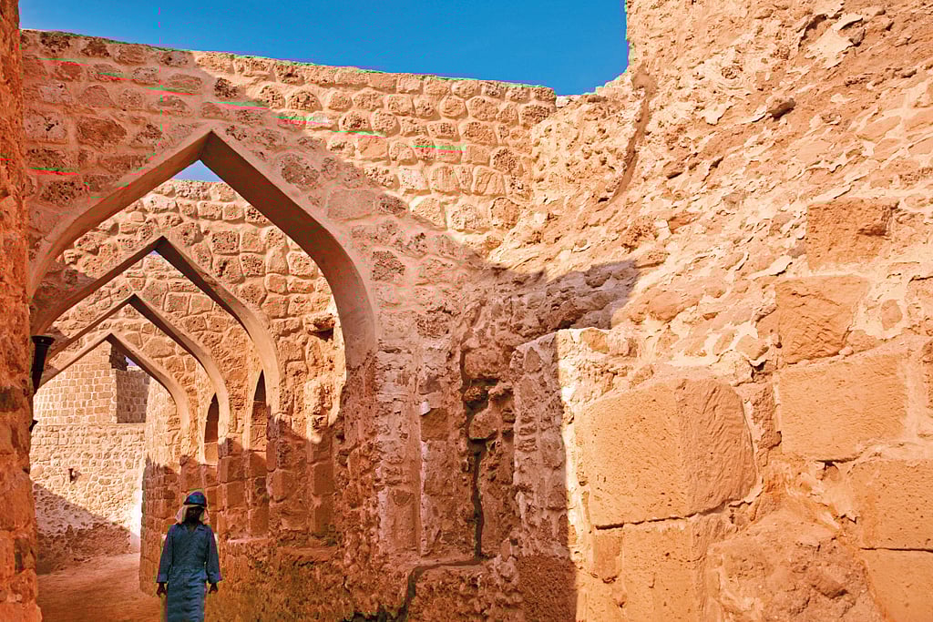 Shutterstock : Believed to be the centre of power for the ancient Dilmun civilisation, today Qal’at al Bahrain (Bahrain Fort) has UNESCO World Heritage status