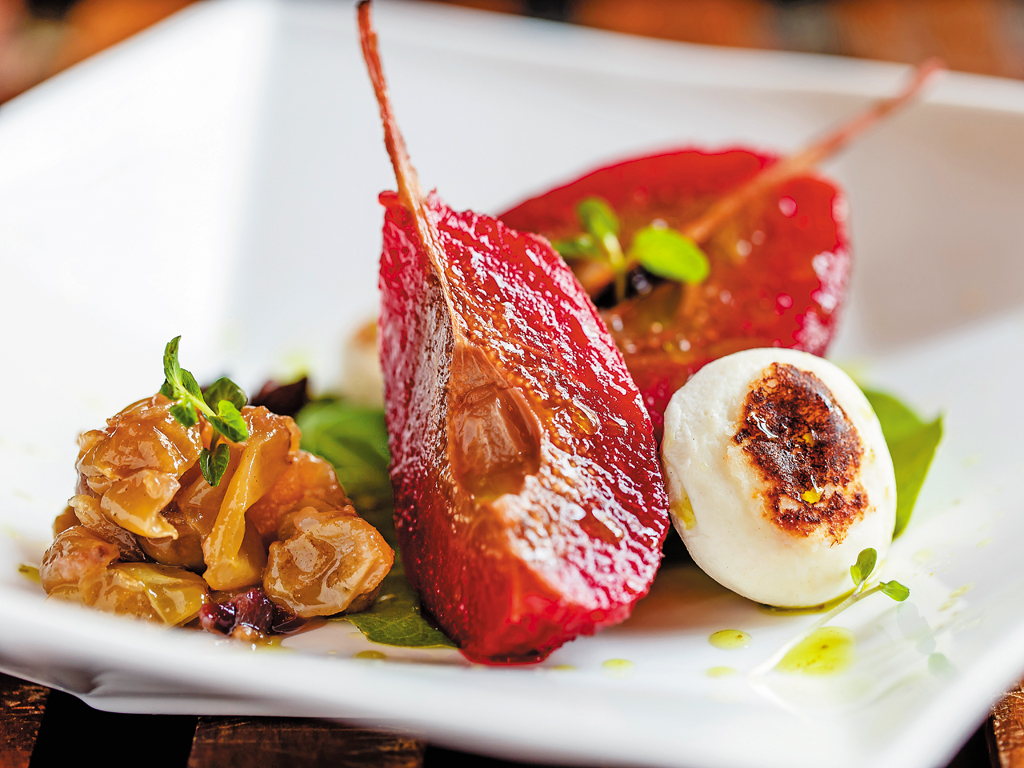 For wellness-package guests, food is planned depending on their body type