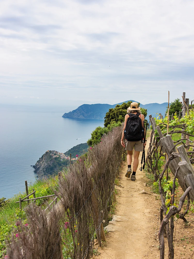 Hike across the cliffs for exquisite views