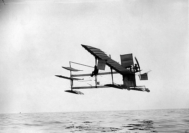First Transocean Flight Time Traveller First Seaplane Flight, 1910 | Outlook Traveller
