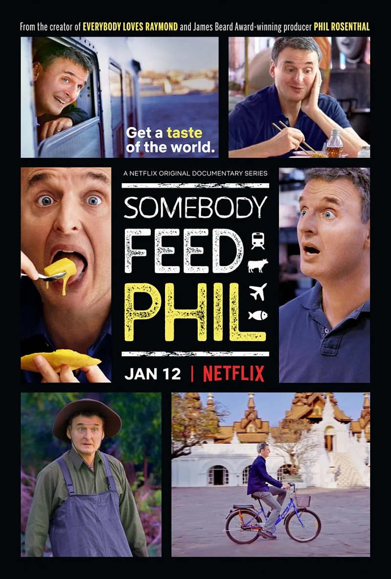 Phil Rosenthal travels around the world to experience different sights and tastes