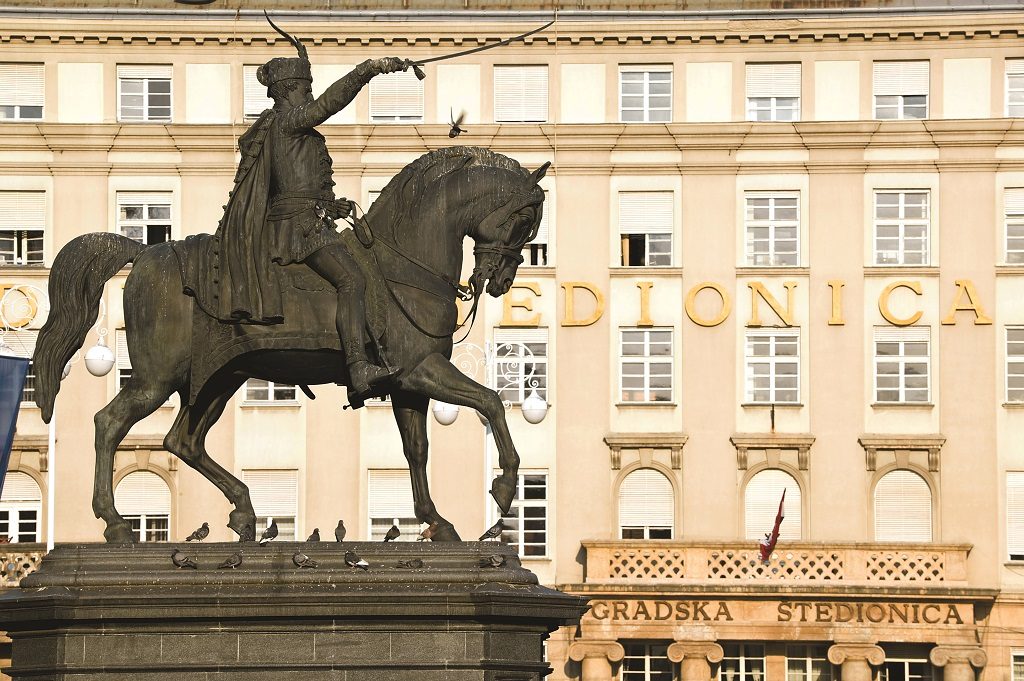 Ban Josip Jelačić Statue