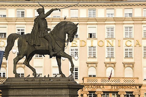 Ban Josip Jelačić Statue