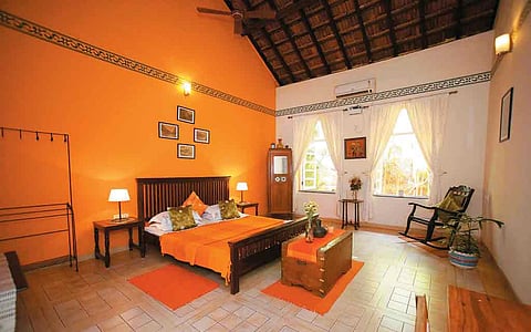 Orange room