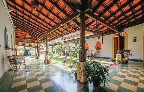 The verandah
