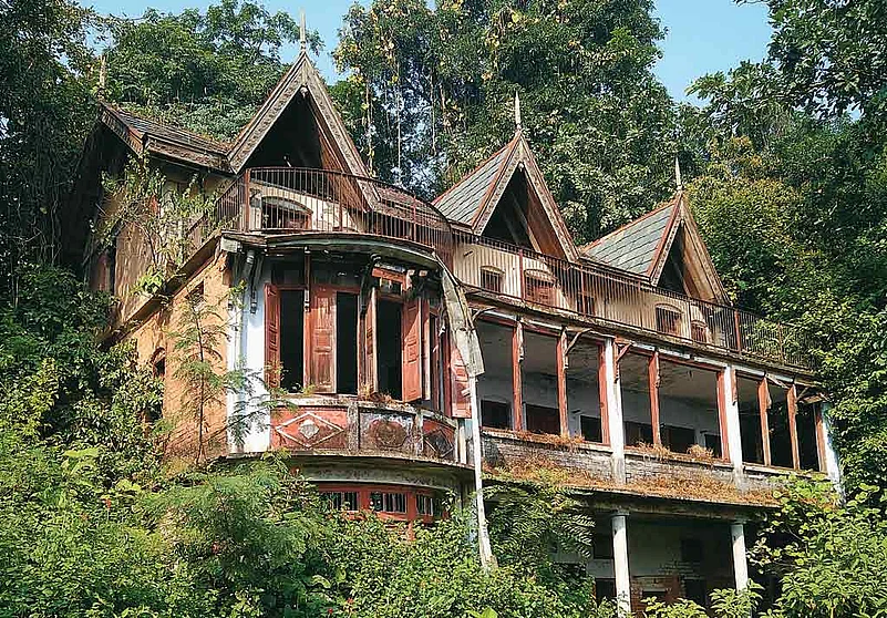 Heritage properties around the village have an air of mystery about them