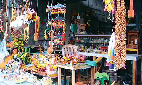 A toy store in Sawantwadi