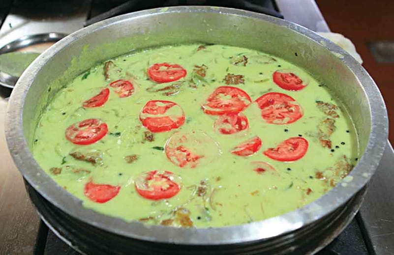 Dishes served at Dewalokam