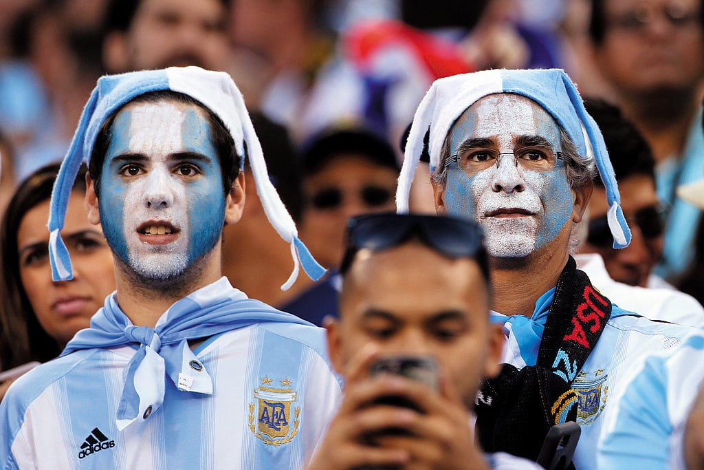 Football is worshipped in Argentina