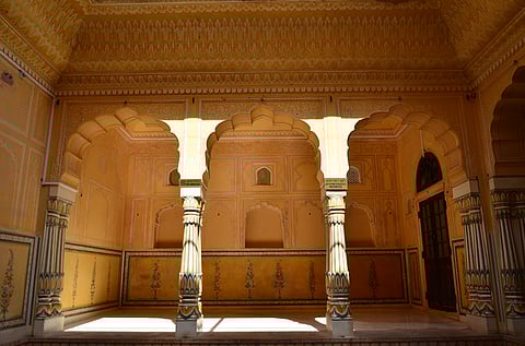 Nahargarh Fort offers spectacular views of jaipur city