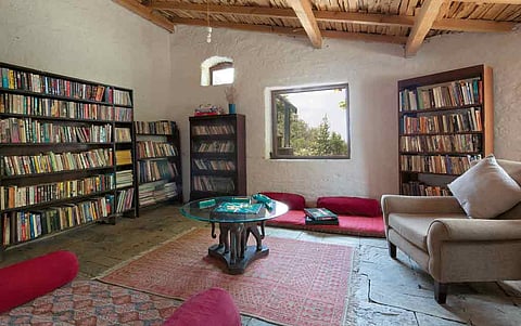 A reading room for book-lovers