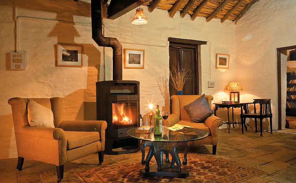 The sitting area