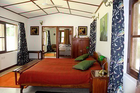 One of the well-appointed rooms at Wild Mahseer