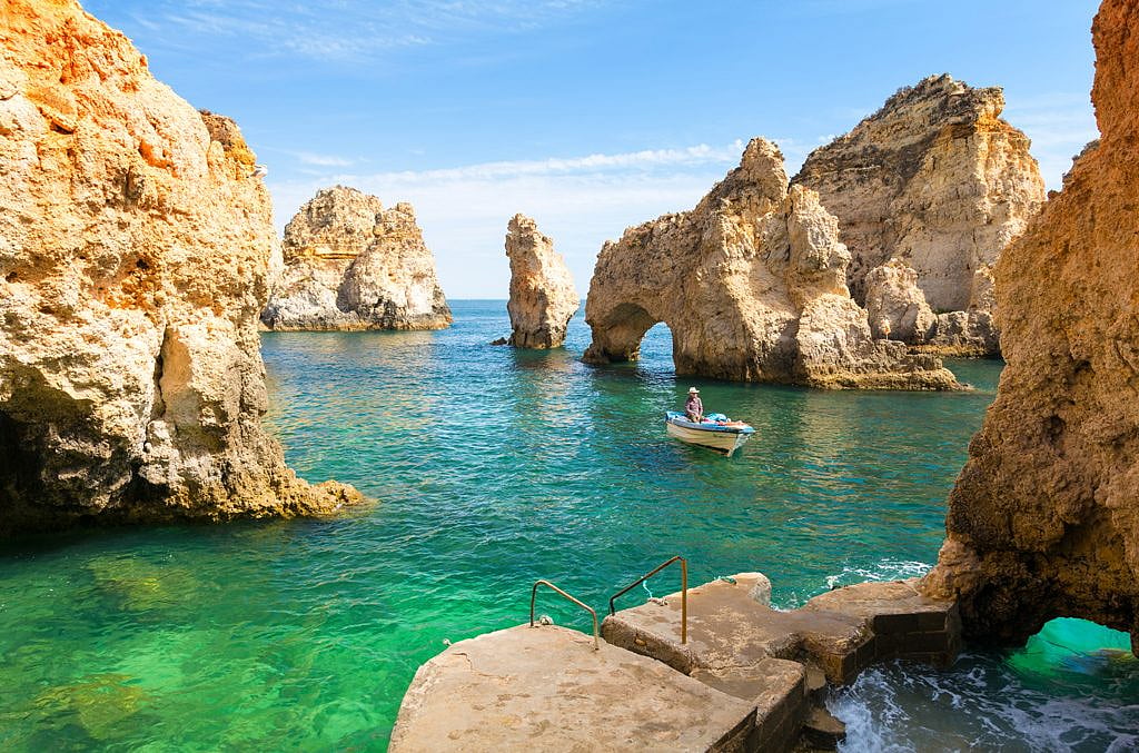 Ponta De Piedade in Lagos Portugal