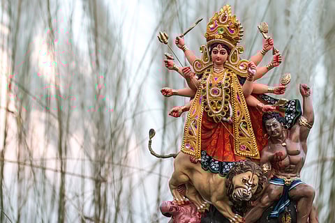 Durga Puja is one of the main festivals in West Bengal