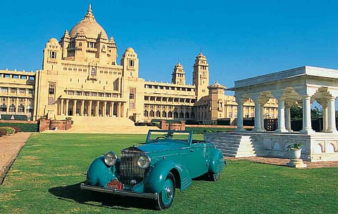 The Umaid Bhawan palace was built to provide employment to the people affected by the famine of the late 1920s