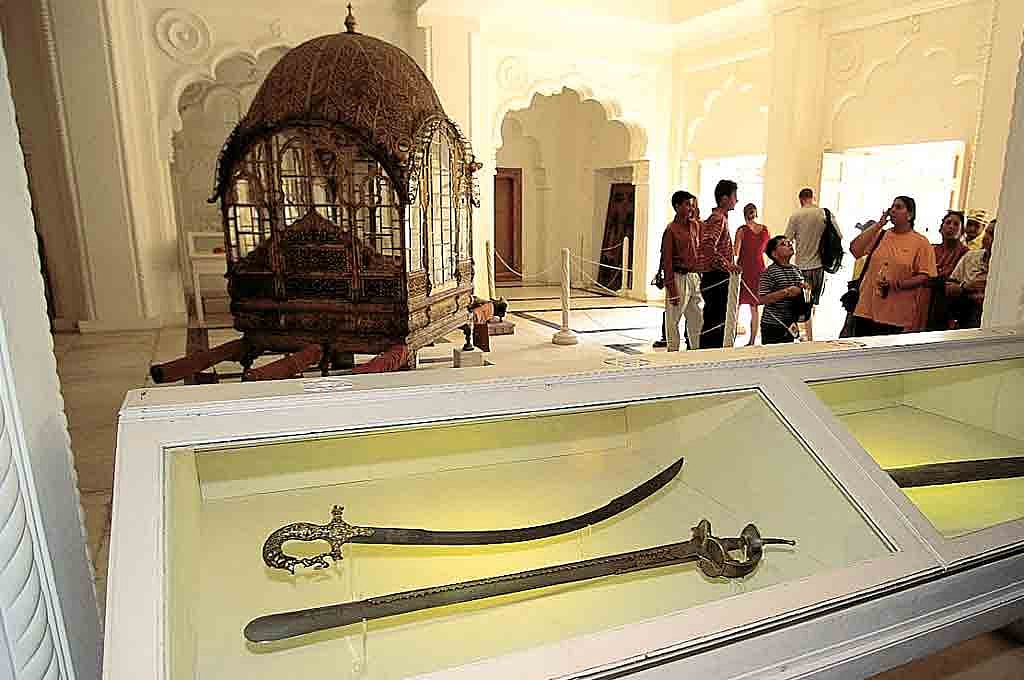 The museum with its prized collection of artefacts