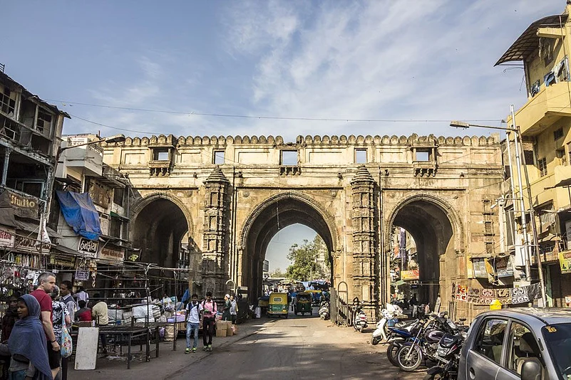 Teen Darwaza is the oldest gateway in the 600-year-old city of Ahmedabad