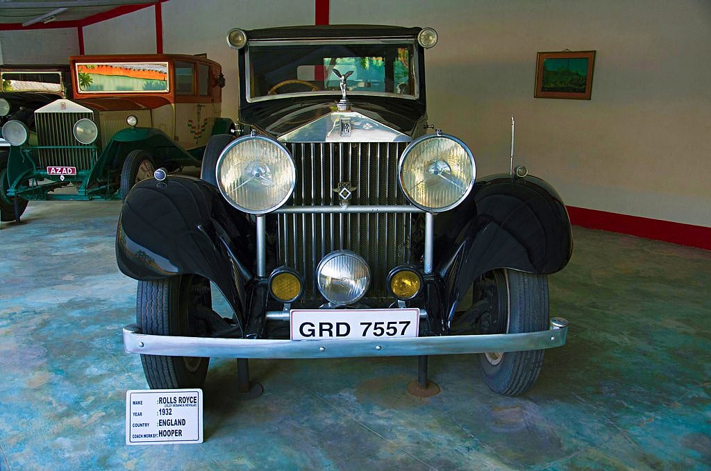 A vintage car museum in Ahmedabad