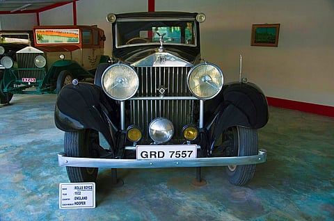 A vintage car museum in Ahmedabad