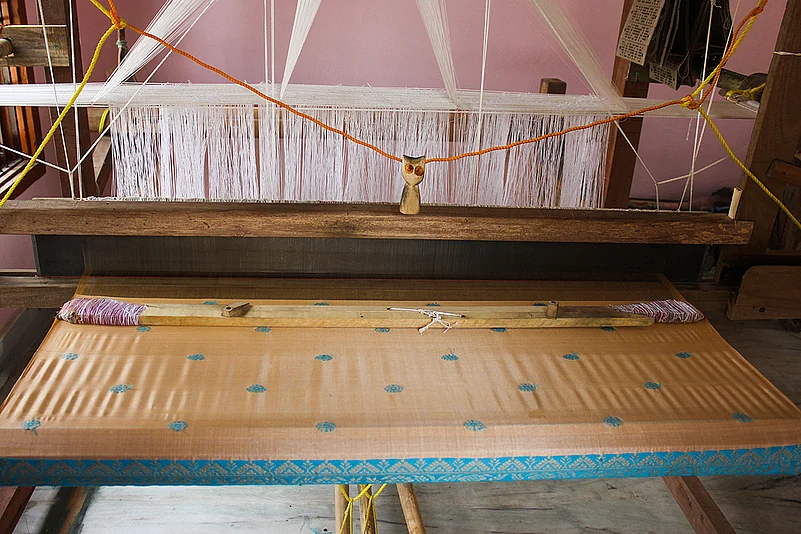 A handloom in Assam