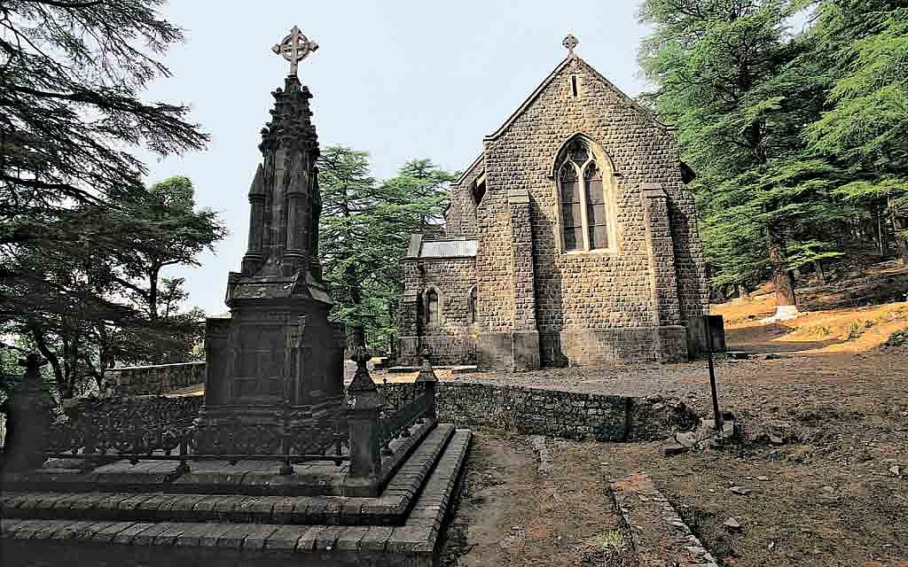 The Church of St John-in-the-Wilderness was built in 1852