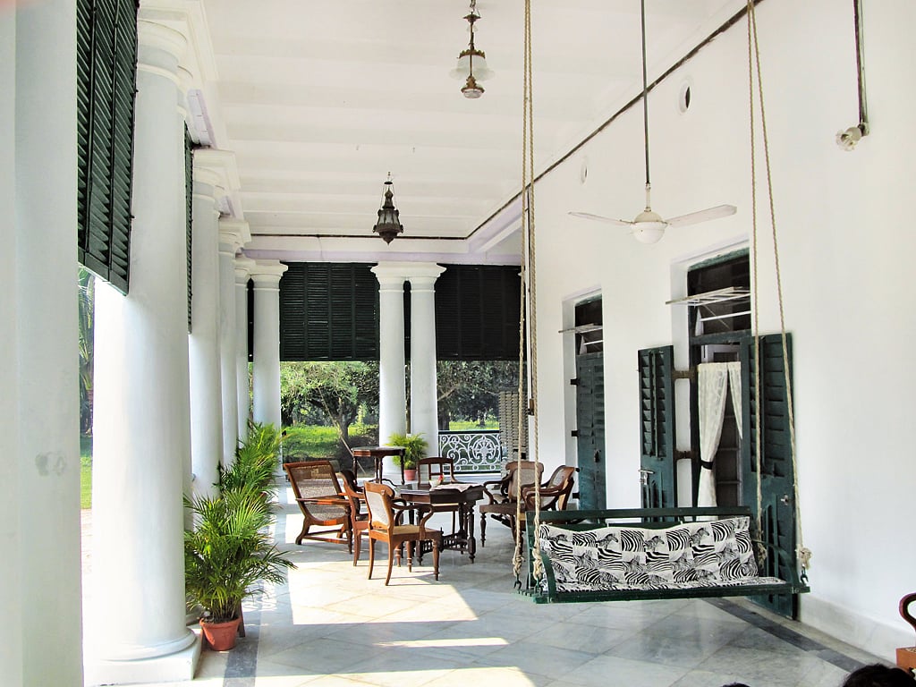The cosy verandah