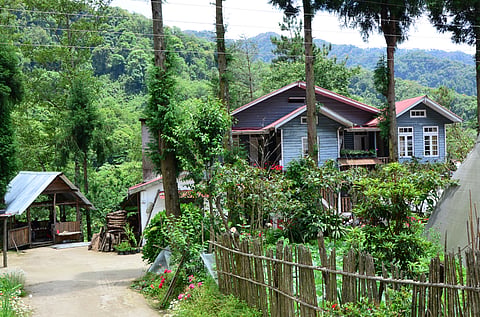 Village headman's house, also a homestay, in Dzuleke