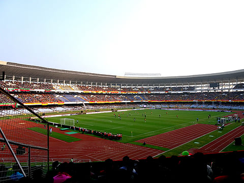 Salt Lake Stadium in Kolkata