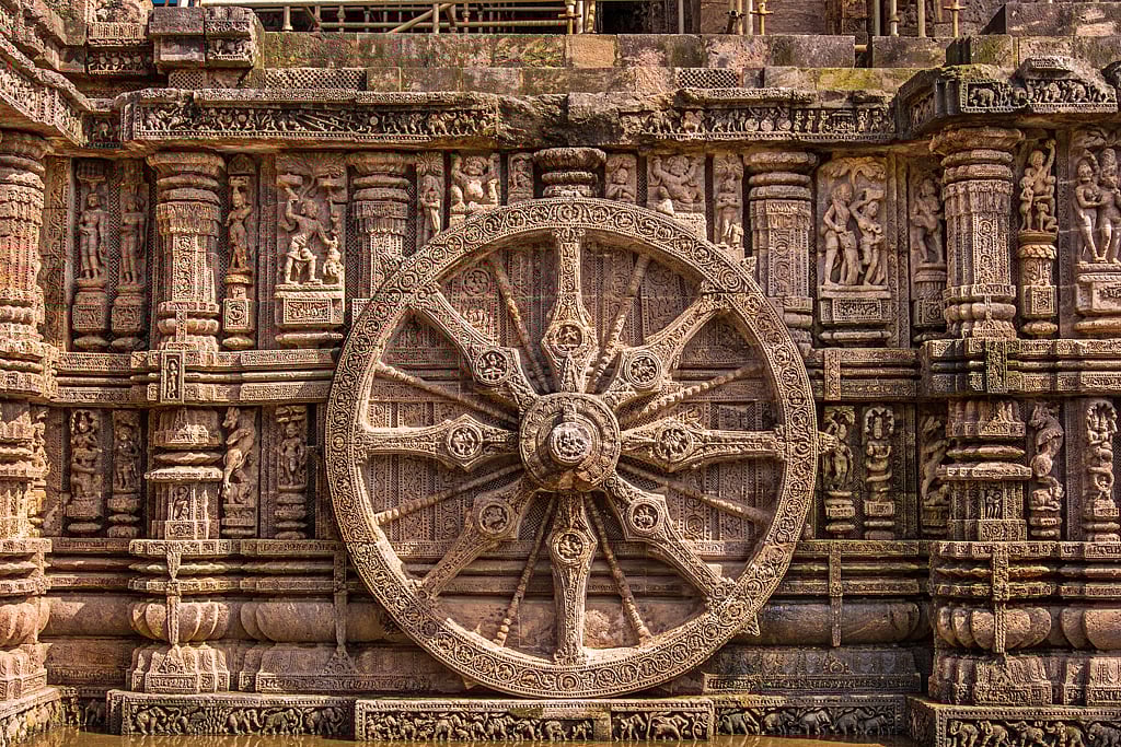 Stone carved items are popular souvenirs for tourists 