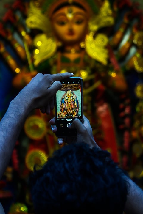 She is believed to be the universe's defender and is a pure manifestation of the power "Shakti"