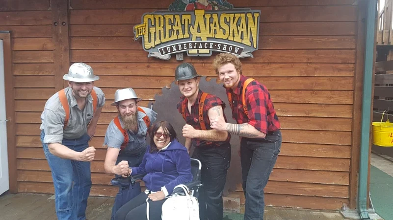 On one of her adventures