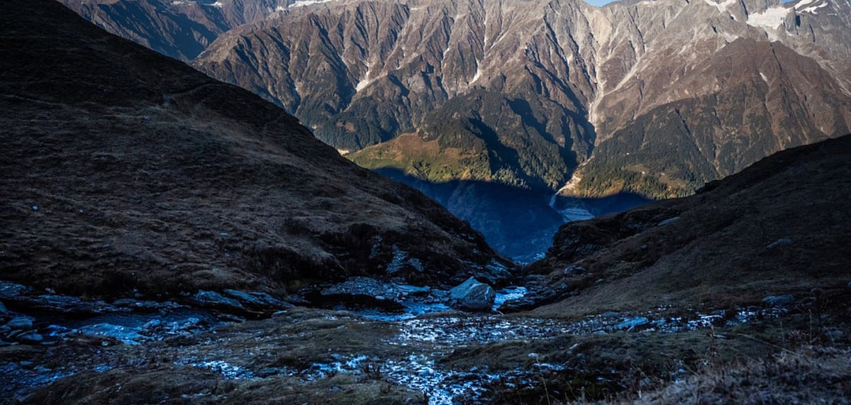 Bhrigu Lake is frozen for about six months of the year 