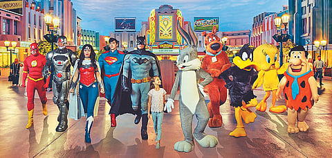 Go frolicking at the Warner Bros World