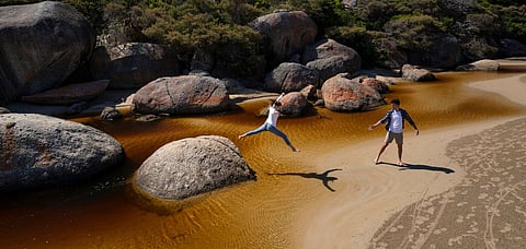 At Wilsons Promontory National Park, explore pristine beaches