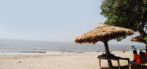 The Alibaug beach