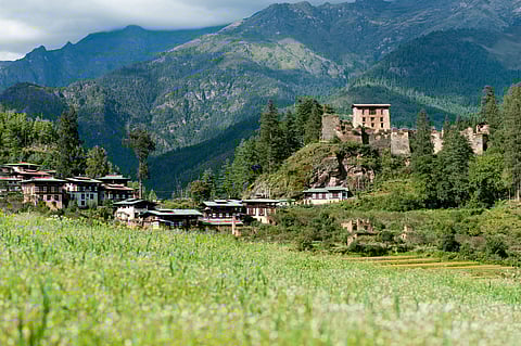 Drukgyel Dzong in Bhutan