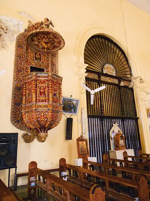 The Bom Jesus church in Daman