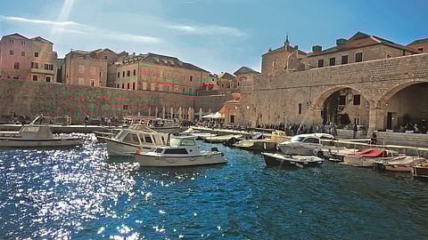 Old Town Jetty in Croatia