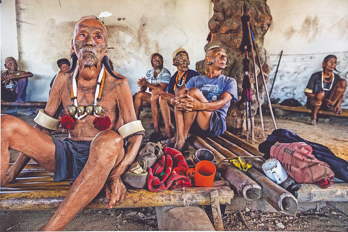 The designs change, from villages in the north to the ones in the east