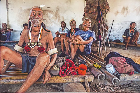The designs change, from villages in the north to the ones in the east