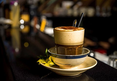 Vietnamese egg coffee