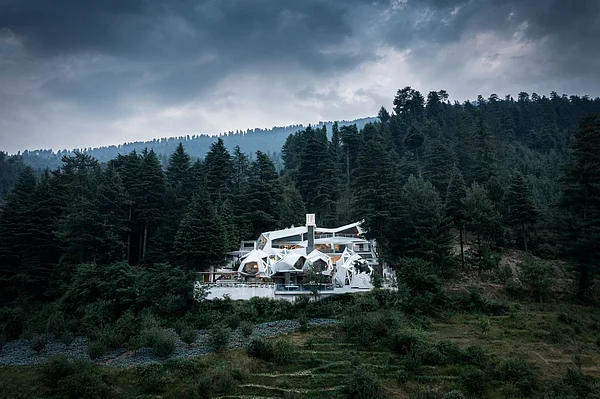 Eila Art Hotel : Tree of Life Eila Art Hotel sits within deodar forests, with the Beas River flowing below