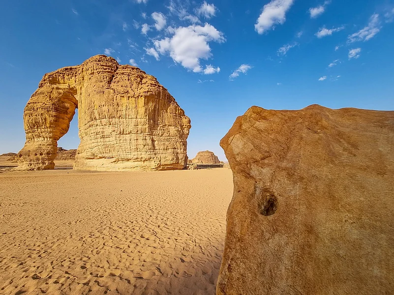 Elephant Rock (Jabal Alfil) in AlUla