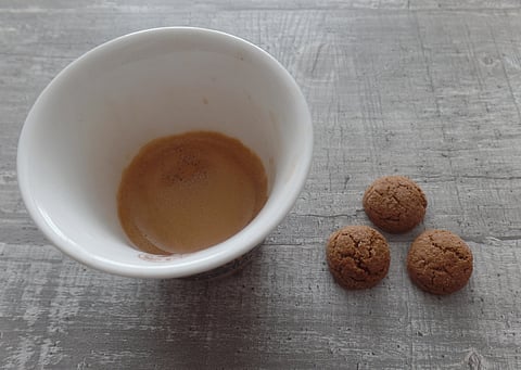 An espresso shot