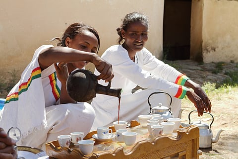 Ethiopian Coffee Ceremony