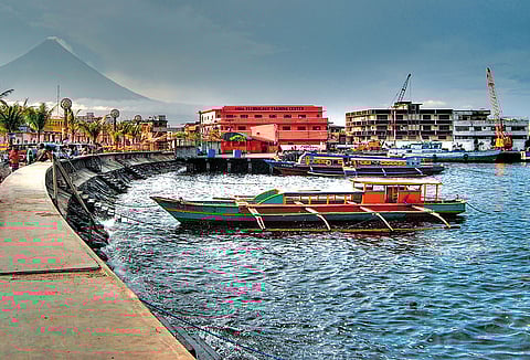 Legazpi is a town full of pop-art jeepneys and scuttling tricycles