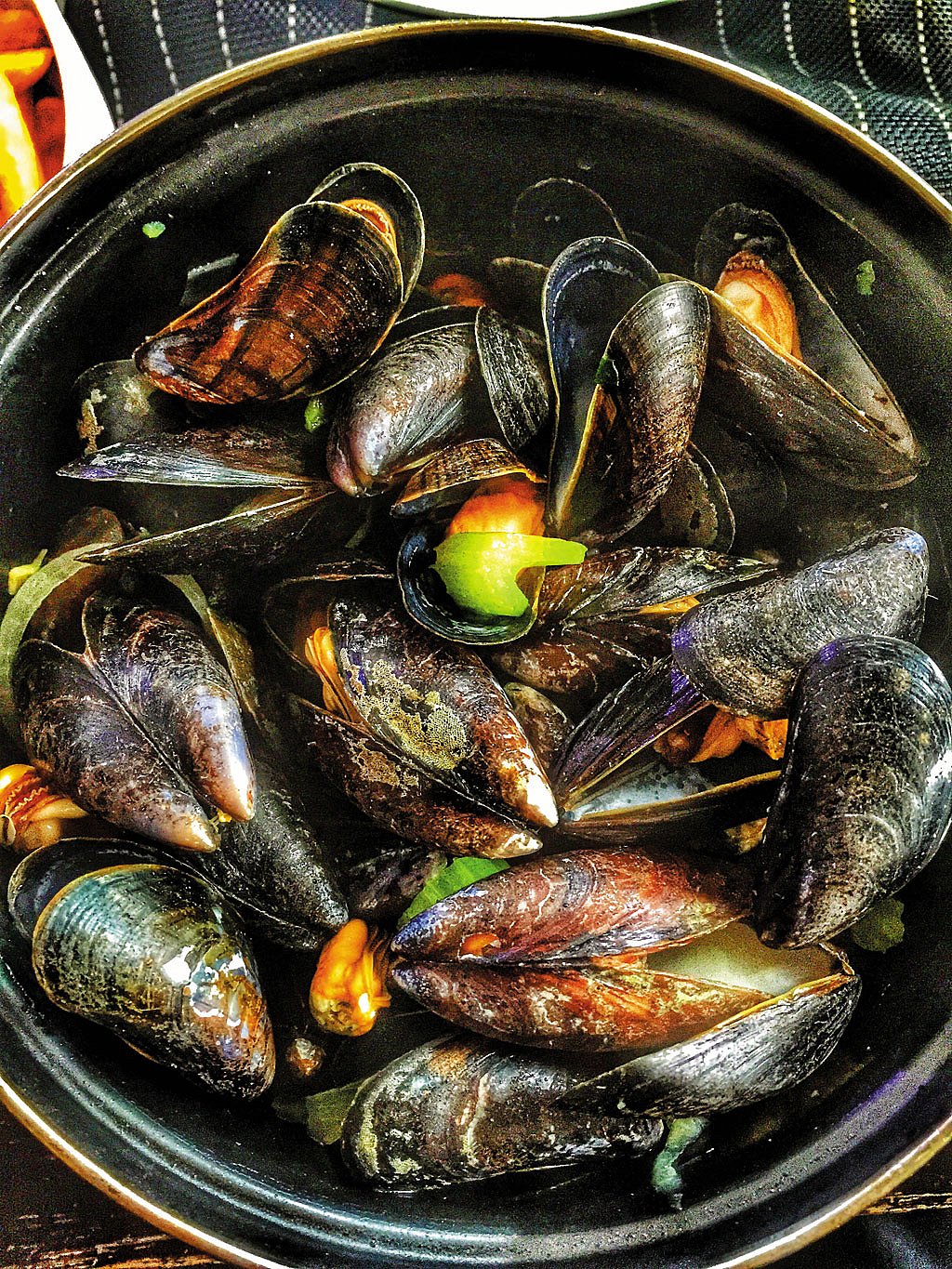 Mussels at Chez Léon